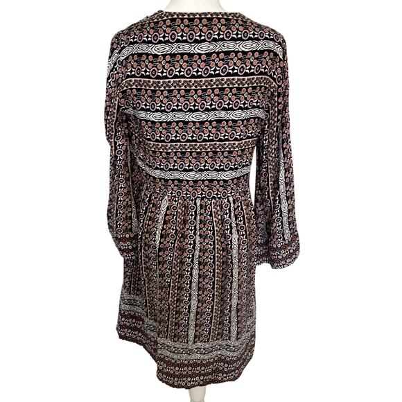 Maeve Anthropolgie Naomi embroidered beaded tunic boho dress size S - Picture 5 of 10